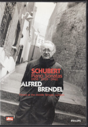 Alfred Brendel: Schubert Piano Sonatas D958, D959, D960 DVD in Inglese