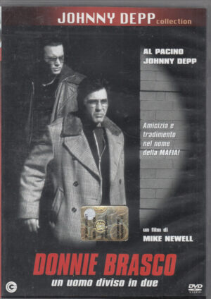 DONNIE BRASCO con Al Pacino e Johnny Depp (Johnny Depp Collection) DVD. Editoriale
