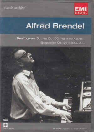 Alfred Brendel Classic Archive EMI DVD in Castillian