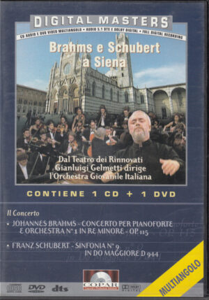 Brahms e Schubert a Siena. Concerto Di Siena DVD + CD in Italiano