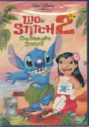 Lilo & Stitch 2. Che disastro Stitch!  DVD in Italiano. Ologramma Rettangolare Walt Disney