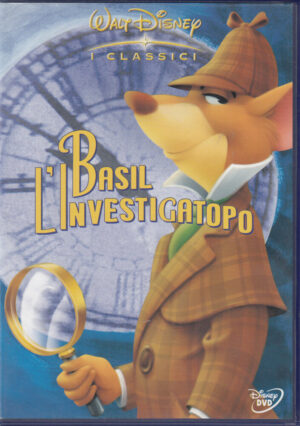 Basil l'investigatopo. Walt Disney I Classici. DVD in Italiano. Ologramma Rettangolare