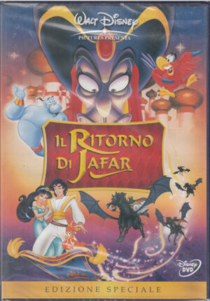 Il Ritorno di Jafar Disney Walt Disney Edizione Speciale DVD in Italiano. Ologramma Rettangolare (Z3-DV0210)