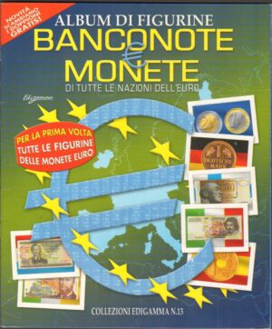 Album Figurine Banconote e Monete. 2000 Edigamma. Completo