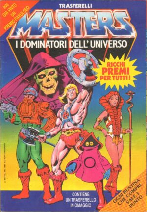 Album Trasferelli Masters Of The Universe. I Dominatori dell'Universo. 1984 MOTU. Quasi vuoto