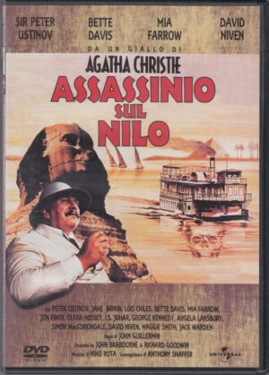 Assassinio sul Nilo Agatha Christie DVD in Italiano
