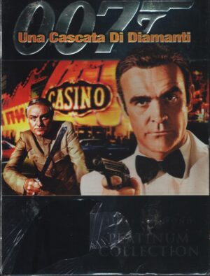 Una cascata di diamanti. 007 Platinum Collection n. 4. DVD in italiano con Slipcase. Versione da edicola