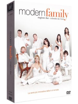 Modern Family Seconda Stagione 2 Completa Cofanetto con n. 4 DVD in Italiano