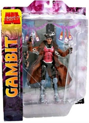 Marvel Select: Gambit (Remy Etienne LeBeau) Special Collector Edition. Action Figure cm 18. Diamond Select