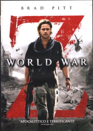 World War Z con Brad Pitt. DVD in Italiano