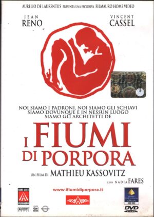 I fiumi di porpora DVD in italiano