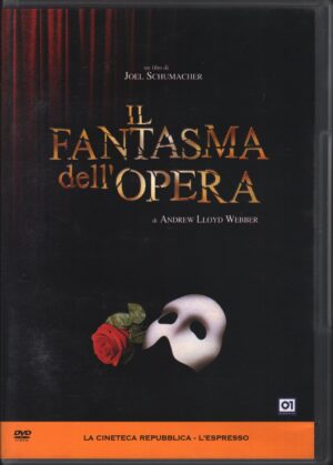 Il fantasma dell'opera DVD in italiano