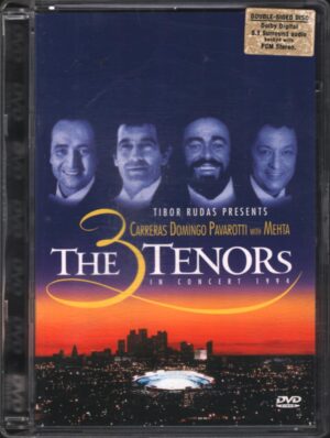The 3 Tenors in concert 1994 DVD in inglese