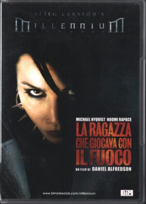 La ragazza che giocava con il fuoco DVD in Italiano