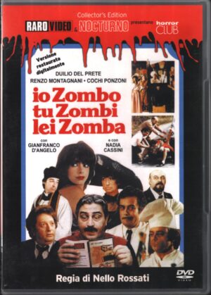 Io zombo tu zombi lei zomba DVD in Italiano