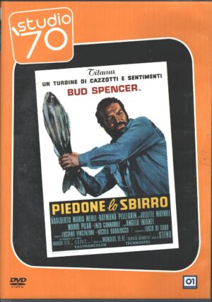 Piedone lo sbirro (Bud Spencer). Studio '70. DVD in italiano ed.