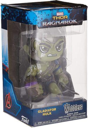 Funko - Wobbler: Marvel: Gladiator Hulk, Multicolore, Funko