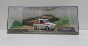Diorama Fiat 500 – Fiat Nuova 500 America Bianca – Hachette scala 1:43