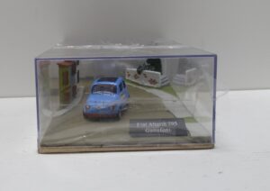 Diorama Fiat 500 – Fiat Abarth 595 Gattafoni – Hachette scala 1:43