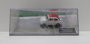 Diorama Fiat 500 – Fiat 595 Abarth Tetto Rigido – Hachette scala 1:43