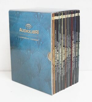 AUDIOLIBRI Romanzi Classici Cofanetto con n. 28 CD MP3 - NO CD AUDIO solo MP3. Editoriale