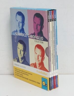 Audiolibro: Tutte le storie dell'avvocato Guerrieri letto da Carofiglio. Cofanetto con n. 4 CD MP3 - NO CD AUDIO solo MP3