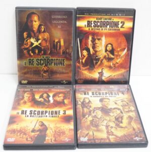 Il Re Scopione Saga Completa n. 4 DVD in Italiano