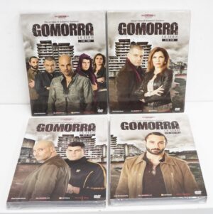 Gomorra La Serie - Stagione 1 Completa (Episodi 1-12) (4 DVD) con Slipcase - Versione da edicola - DVD in Italiano