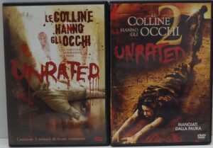 Le colline hanno gli occhi - Unrated - Vol.1 e Vol.2 DVD in italiano