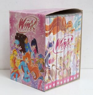 Winx Club Stagione – Serie 3 Cofanetto con n. 10 (dal n. 15 al 24) DVD in Italiano. Editoriale