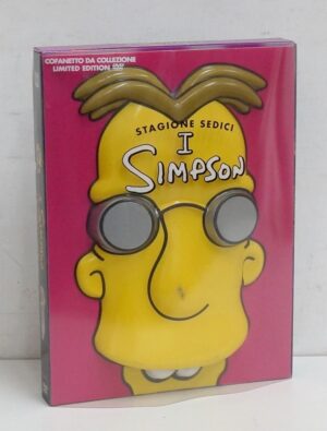 I Simpson Stagione 16 Completa Cofanetto Limited Edition con n. 4 DVD in Italiano