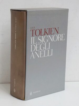 Il Signore degli anelli Trilogia in Cofanetto di Tolkien, John R. R. ed. Bompiani con Mappa