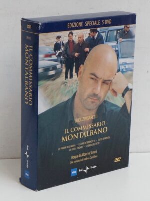 Il Commissario Montalbano - Edizione Speciale DVD (Stagioni 2-3 Complete + un episodio stagione 4) (5 DVD) con Cofanetto - DVD in Italiano