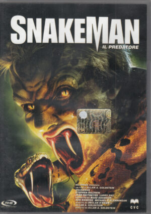 Snakeman - il predatore - DVD in italiano