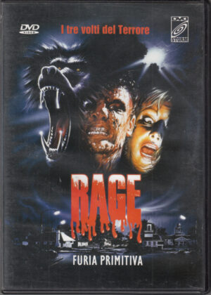 Rage - Furia primitiva DVD in Italiano