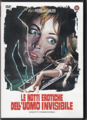 Le notti erotiche dell'uomo invisibile DVD in Italiano