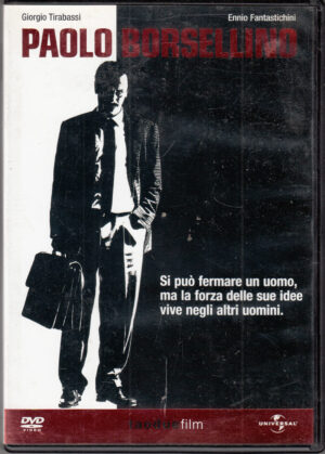 Paolo Borsellino (Giorgio Tirabassi) DVD in Italiano