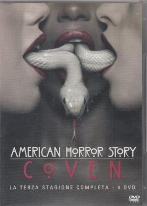 American Horror Story: Coven Stagione 3 Completa. Box con n. 4 DVD in Italiano