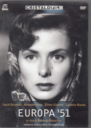 Europa '51 di Roberto Rossellini con Ingrid Bergman DVD in Italiano