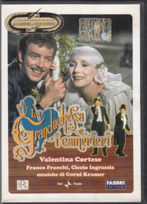 La granduchessa e i camerieri con Valentina Cortese, Franco Franchi, Ciccio Ingrassia DVD in italiano
