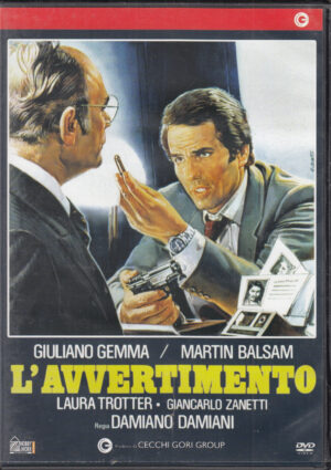 L'Avvertimento con Giuliano Gemma DVD in Italiano