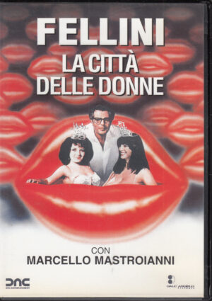 La città delle donne di Federico Fellini con Marcello Mastroianni DVD in Italiano