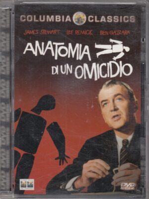 Anatomia Di Un Omicidio con James Stewart, Lee Remick e Ben Gazzara DVD in Italiano - Jewel Box
