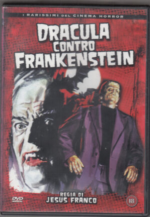 Dracula contro Frankenstein un film di Jesus Franco. DVD in Italiano