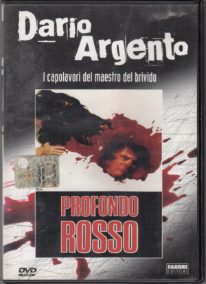 Profondo Rosso DVD in italiano - I capolavori dei maestri del brivido