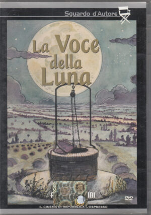 La voce della Luna un film di Federico Fellini. Sguardo d'Autore vol. 7. DVD in italiano. Versione da edicola