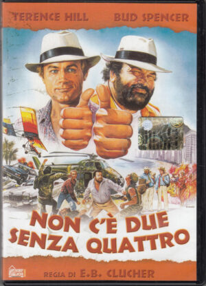 Non c'e' due senza quattro (Bud Spencer, Terence Hill) DVD Versione da edicola - DVD in italiano