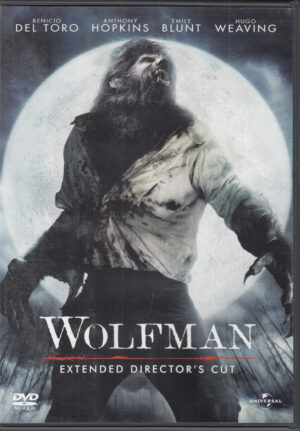 Wolfman con Benicio Del Toro. Extended Director's Cut. DVD in Italiano SENZA Slipcase