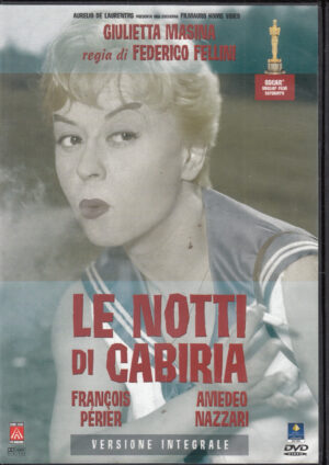 Le notti di Cabiria (Federico Fellini, Giulietta Masina) DVD in Italiano