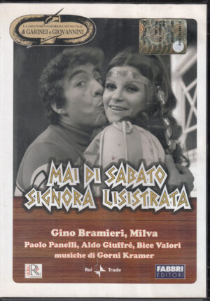 Mai di Sabato signora Lisistrata con Gino Bramieri e Milva DVD in italiano